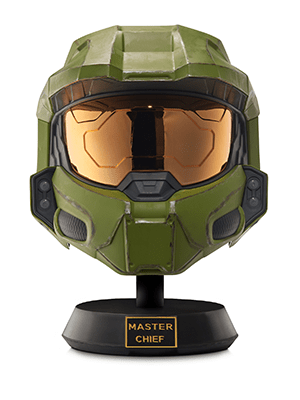 Halo Casco de Lujo Jefe Maestro con soporte y luces LED por 59.49€