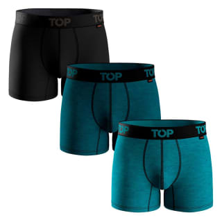 Pack 3 Bóxer Medio Algodón Hombre Top por solo $7.950 en ABC Chile