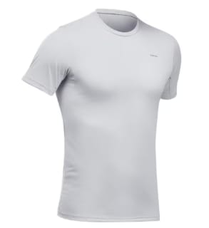 T-shirt de randonnée manches courtes en synthétique Quechua MH100 à 4,99€
