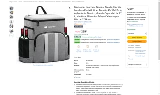 Mochila Lonchera Bluelander por $259 | Oferta Amazon
