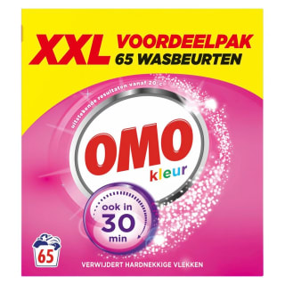 Omo kleur/wit XXL wasmiddel (3750 ml / 3835 g) voor €5,98 bij Trekpleister