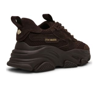 Steve Madden Possession-e chocolate brown dames sneaker voor €74,95 bij kicksshop