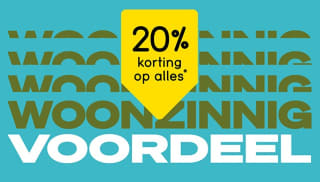 20% kassakorting op bijna alles bij Leen Bakker