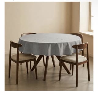 Mantel Antimanchas Tacto Tela Extrasuave 140 cm por 16.99€ varios colores