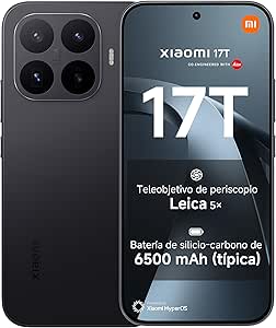 Móvil Xiaomi 17T de 12GB+256GB por 399€