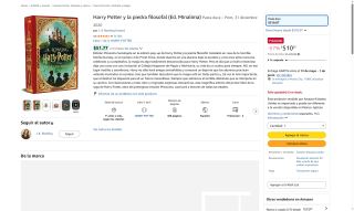 Harry Potter y la Piedra Filosofal por $510 | Descuento Amazon