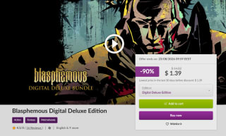 Blasphemous Digital Deluxe Edition por $25 en GOG