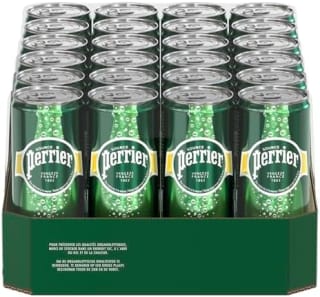 Perrier Minérale Naturelle gazeuse (4 packs de 6x33 cl) à 12,56€ chez Amazon