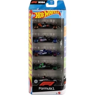 Hot Wheels Pack 5 Autos F1 Diecast escala 1:64 por $159 en Amazon