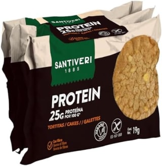 SANTIVERI Tortitas Proteicas 57 g por 1,67€