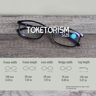 Gafas de lectura Toketorism (+1 a +4) por $6 en AliExpress