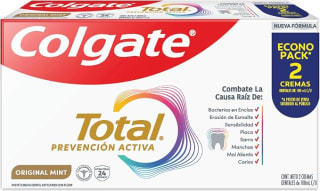 Pasta Dental Colgate Total Original Mint 2x100ml por $41 | Amazon