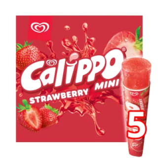 Calippo Mini Strawberry Ice Lollies 2 for £4 ASDA Deal
