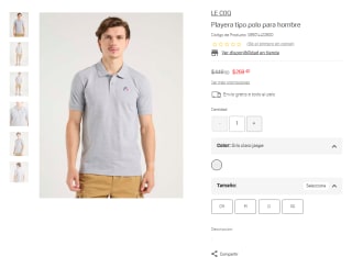 Playera Polo Le Coq 512GB por $269 | Oferta Suburbia