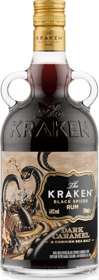 Kraken Dark Caramel & Cornish Sea Salt Black Spiced Rum 70cl for £21 at Amazon
