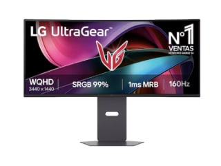Lg ultragear monitor gaming curvo 34" wqhd 160hz 1ms 21:9 por 224,51€