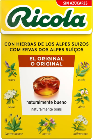 Ricola Hierbas Suizas Original 3 bolsas por 4,50€