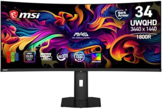 MSI MAG 341CQP QD-OLED X28 34 inch gamingmonitor voor €629 bij Amazon