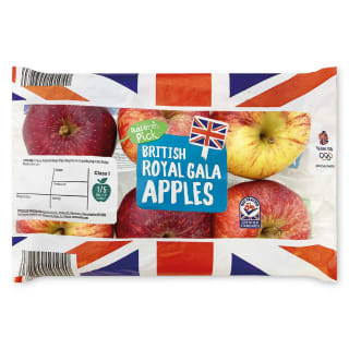 NATURE'S PICK British Royal Gala Apples (6 each) for £0.79 at Aldi