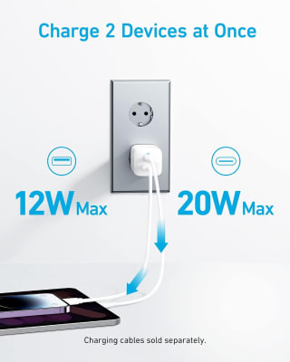 Anker PowerPort 6 Oplader, 60W, 6-Poorts USB voor €15,98 bij Amazon