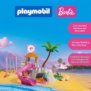 PLAYMOBIL Barbie Beach Café (72121) voor €41,09 bij Amazon