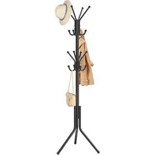 Amazon Basics Perchero metálico de pie 49,5 x 49,5 x 169 cm por 17,97€ en Amazon