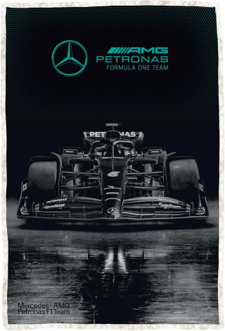 Get Mercedes AMG Petronas Official Fleece Blanket for £13