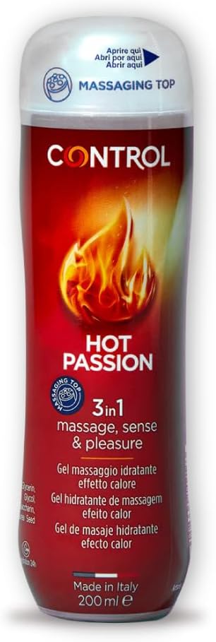 Control Hot Passion Gel de Masaje y Lubricante Íntimo 200 ml por 5,60€