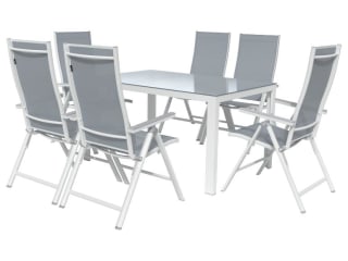 Table de jardin + Lot de 6 fauteuils Houston à 449,99€