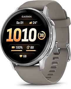 GARMIN Venu 4 45mm Zilver/Grijs Smartwatch voor €399 bij Amazon