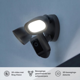 Ring Floodlight Cam Wired Pro voor €119 bij Bol
