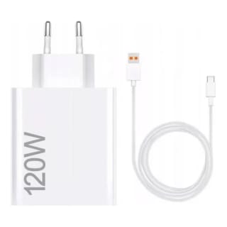 Cargador Xiaomi 120W HyperCharge Tipo-A USB + Cable USB-C por 22.13€
