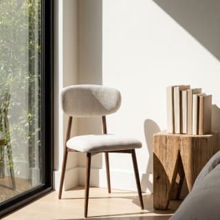 Eetkamerstoel Japandi - Set van 2 voor €69,99 bij Dekbed Discounter