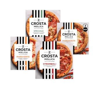 30% korting op Alle Crosta & Mollica Pizza's bij de Plus