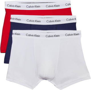 Calvin Klein 3P Trunk Cotton Stretch (3-pack, maat L) voor €11,66 bij Amazon