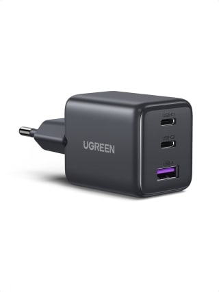 UGREEN USB C-oplader, 30 W 3-poorts GaN II voor €13,99 bij Amazon