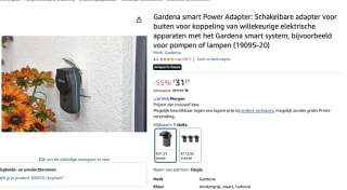 Gardena smart Power Adapter voor €31,57