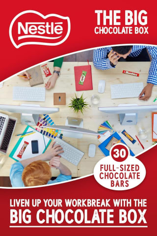Nestlé Big Chocolate Box 30 Bars for £13.99 at Amazon