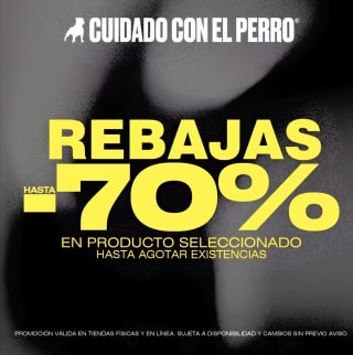 Hasta 70% de Rebaja en Cuidado con el Perro