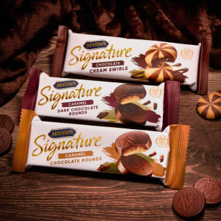 McVitie's Signature Dark Chocolate Rounds Biscuits 109g for £0.95 at Tesco