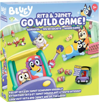 BLUEY Rita & Janet Go Wild Game bordspel voor €15,49 bij Bol
