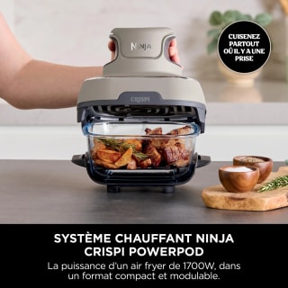 NINJA Crispi Airfryer FN101EUST en verre pour 79,99€ chez Auchan