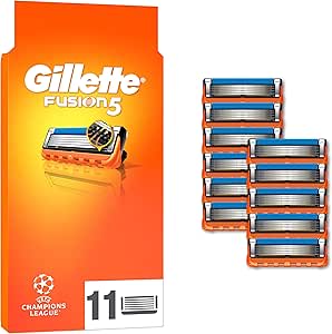 Gillette Fusion5 Blades, Men's Shaving Refills Pack of 11 (£16.72 / £14.96 S&S)