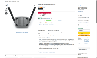 Transceptor DJI Neo 2 por $470 | Oferta Amazon