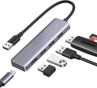 UGREEN Hub USB 3.0 4 puertos (15cm) por $203 en Amazon