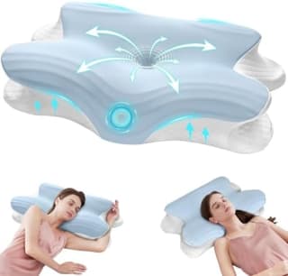KIROGILY Almohada Memory Foam (60 x 40 x 13/11 cm) por $504 en Amazon
