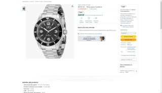 Reloj Invicta Specialty Men 40mm por $795 | Oferta Amazon