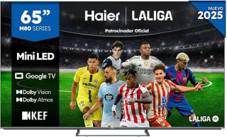 TV 65" Haier MiniLED 4K UHD H65M80FUX Smart TV, Google TV por 490.58€