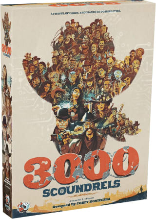 3000 Scoundrels voor €14,99 bij Amazon