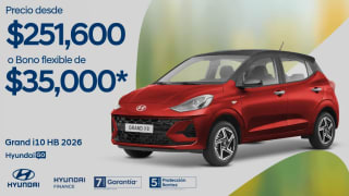 Hyundai GRAND i10 SD 2026 por $264,000 en Hyundai